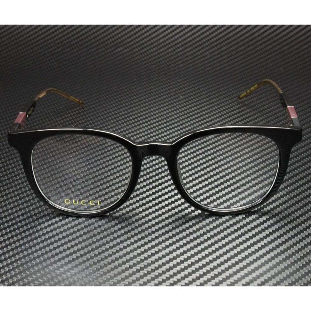 Gucci Oval Black 53mm Sunglasses! New! - Picture 2 of 5